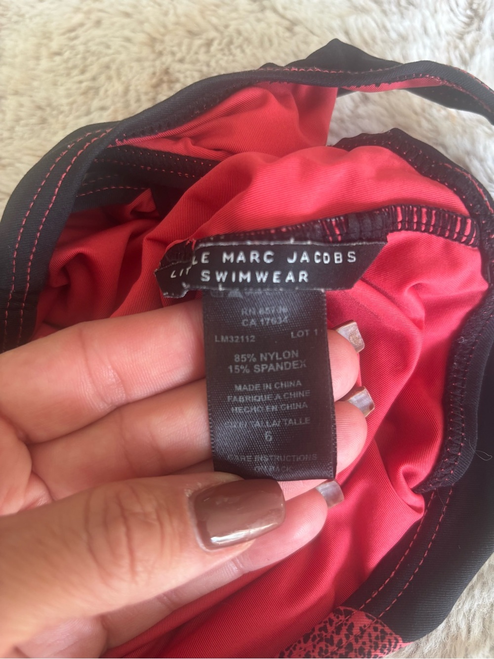 Girls Little Marc Jacob’s vintage swimsuit